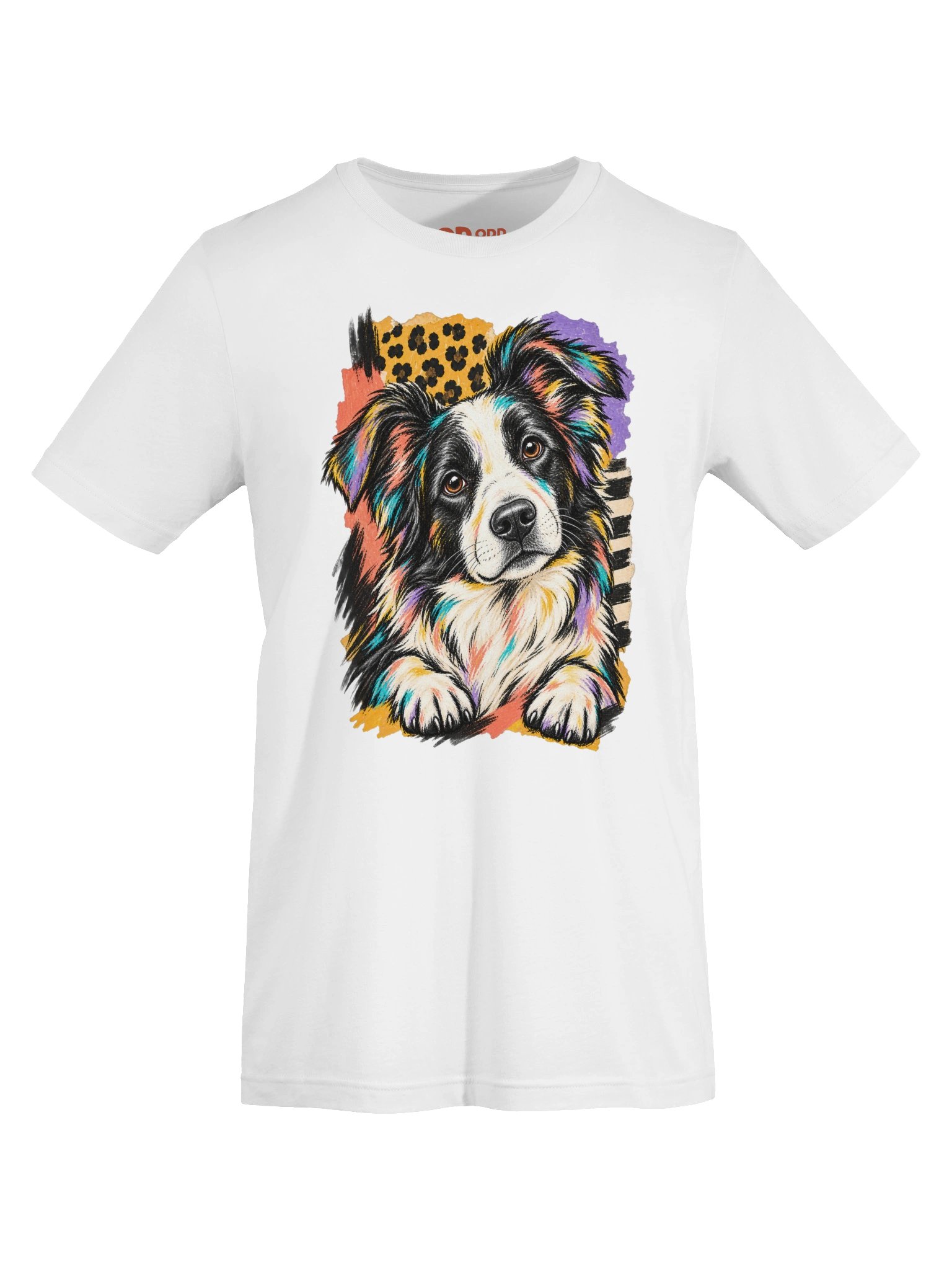 Border Collie Art T-Shirt product image (6)
