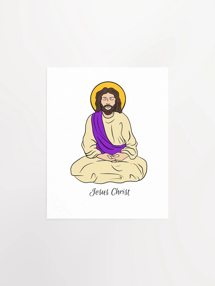 Jesus Meditating 8x10 Print product image (1)