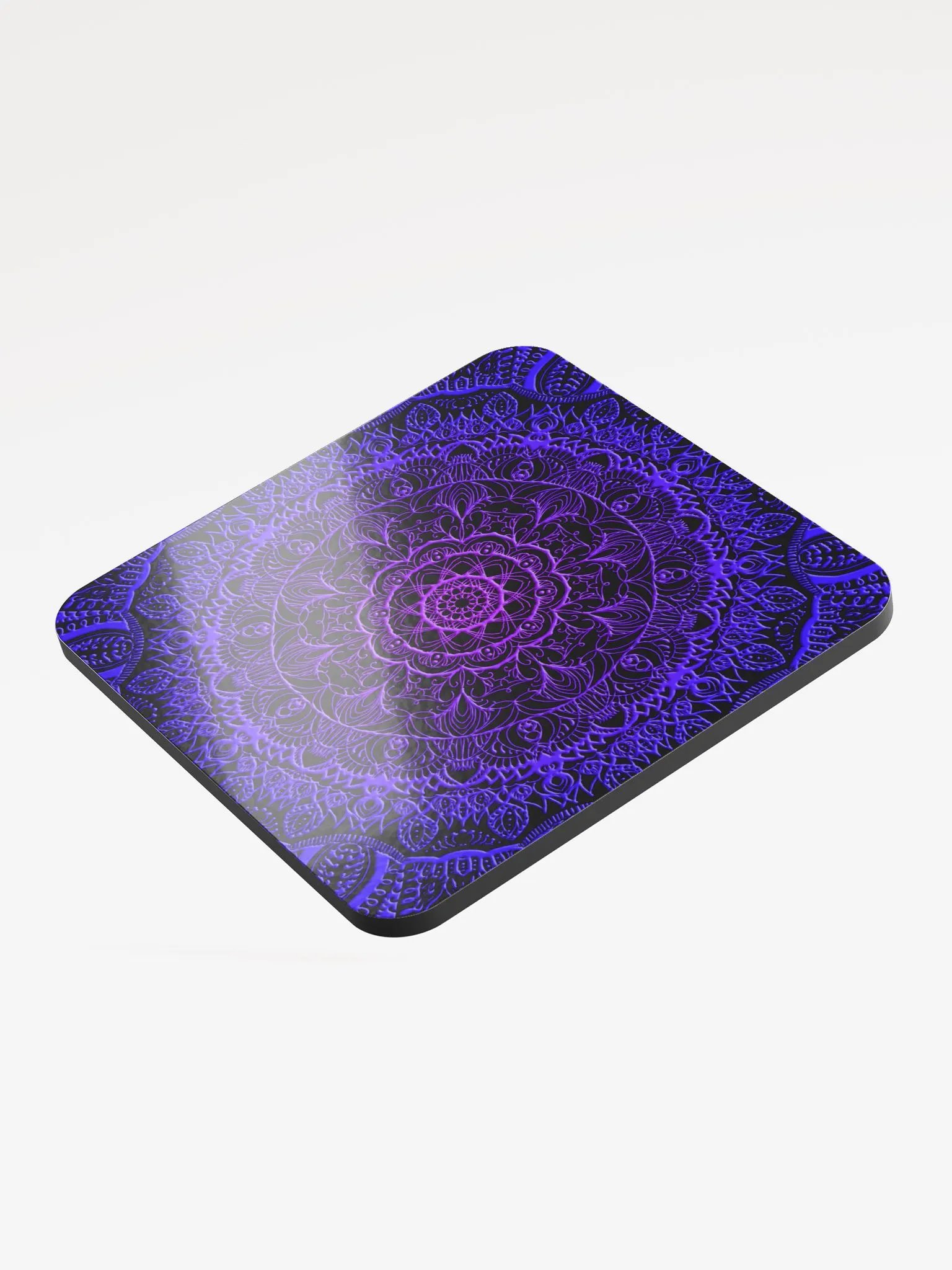 Mandala Magic Glossed Cork Coaster product image (3)
