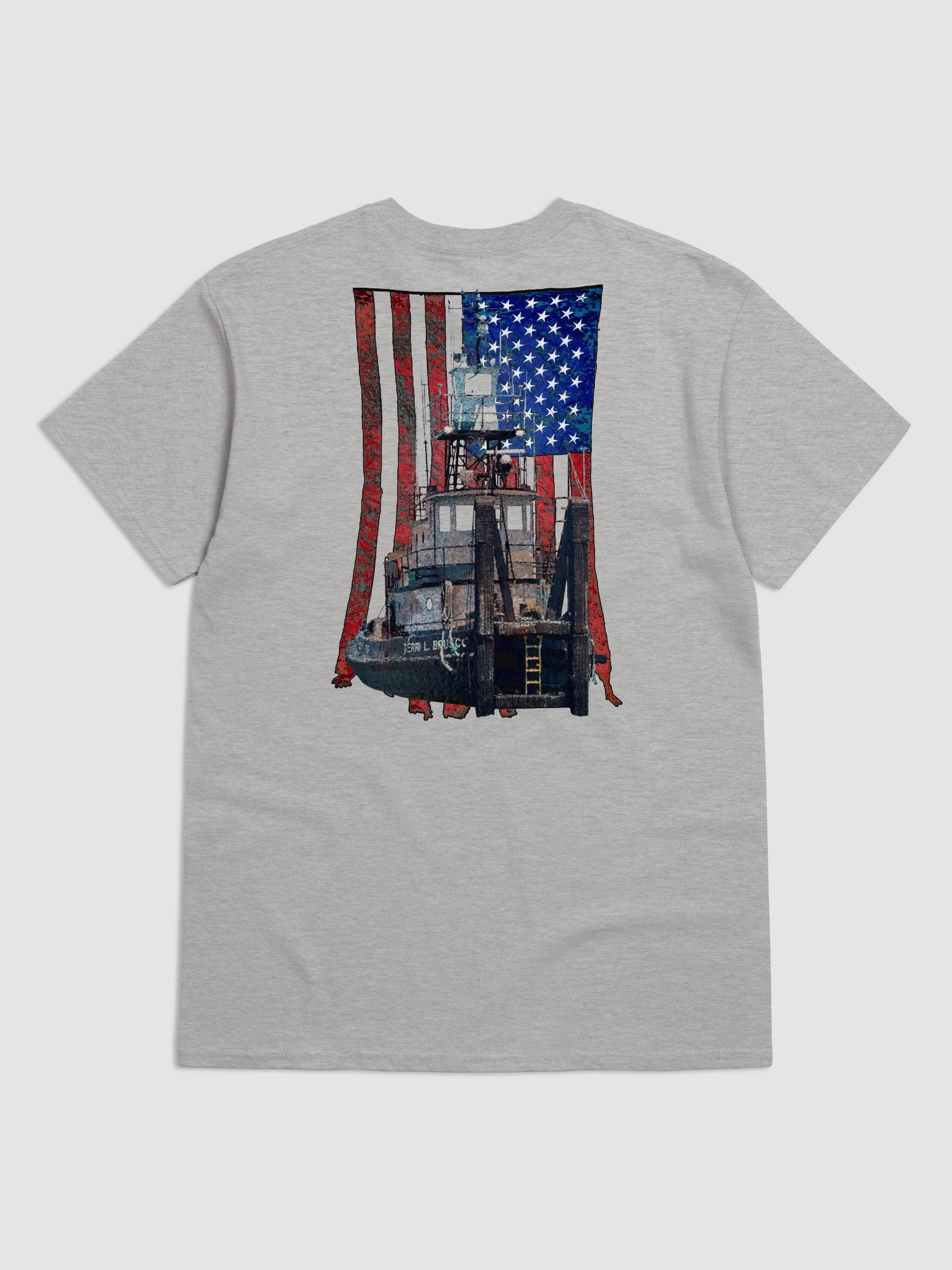 AF & Terri L. Brusco – Maritime Workwear | Twin Anchor Apparel Short Sleeve Tee Linehand Line product image (90)