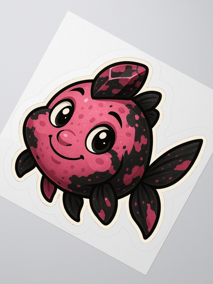 Rhodonite Fish Kiss Cut Sticker product image (4)