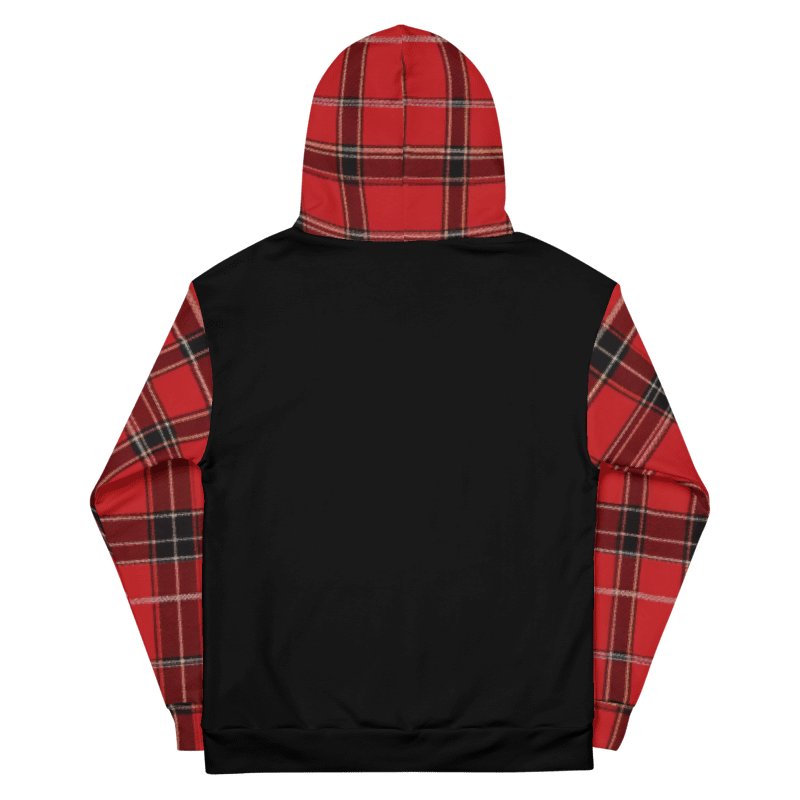 Red Tartan Brit Artz Hoodie product image (10)