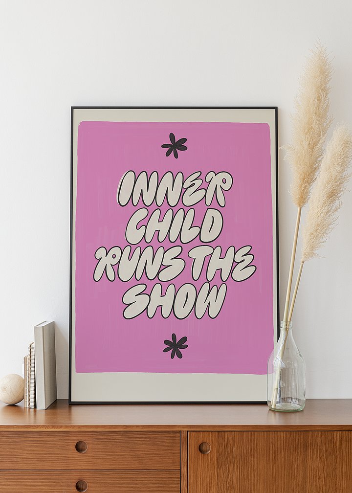 Inner Child Runs the Show Print product image (2)