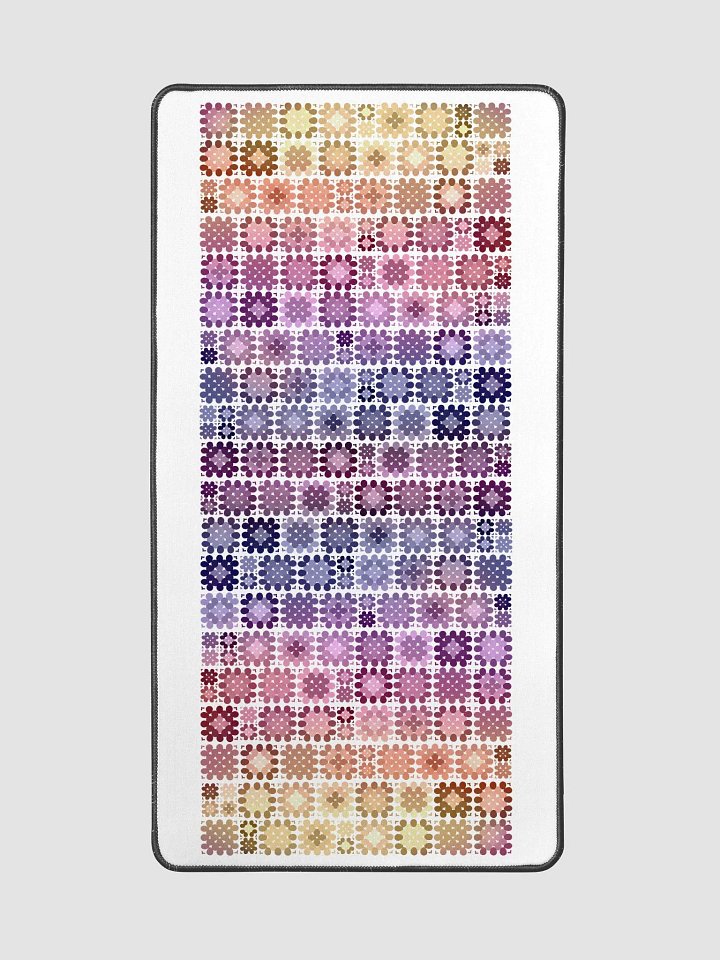 Granny Square Blanket - Deskmat 15.5" x 31.5" product image (2)