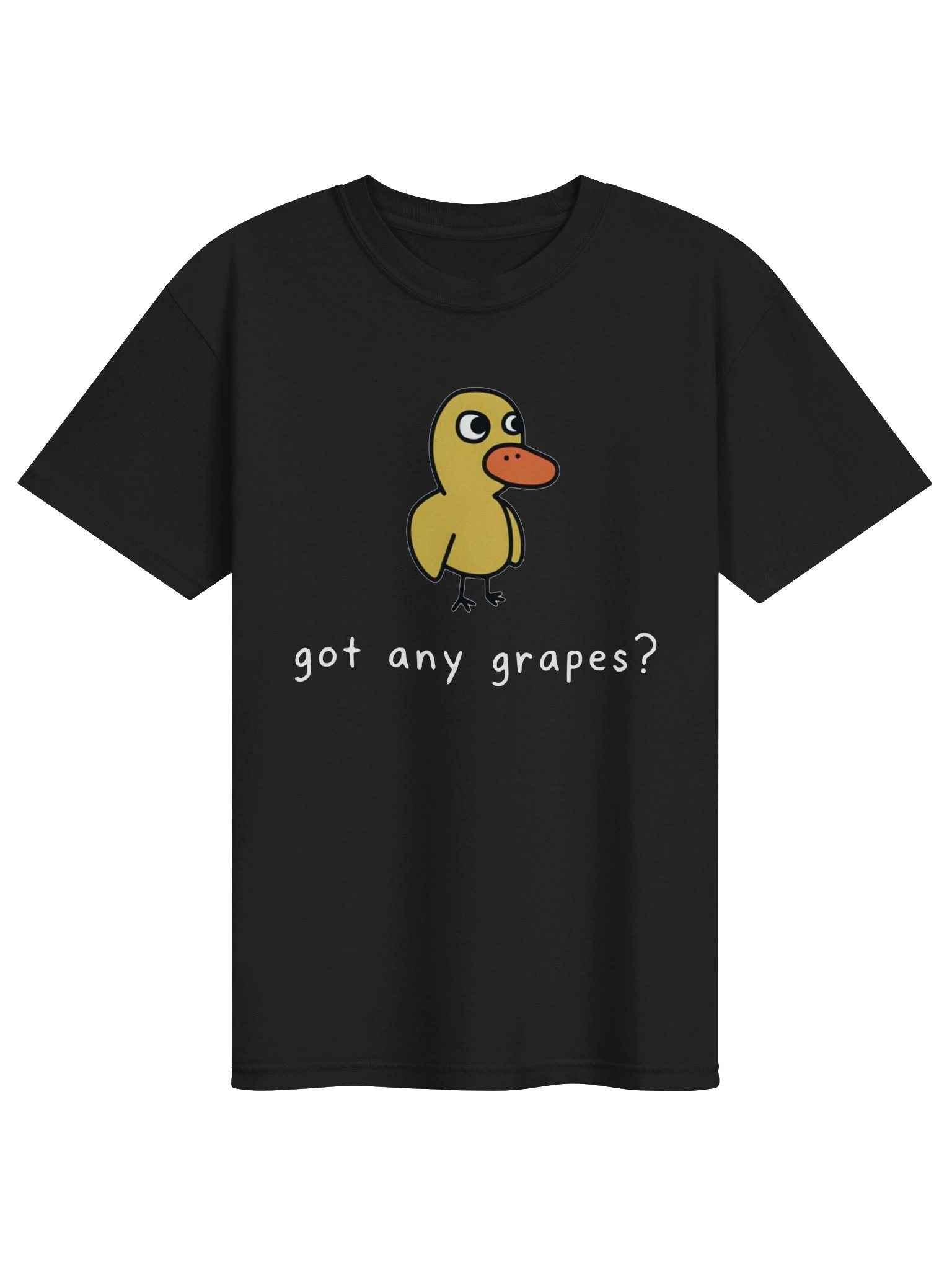 Funny Duck Got Any Grapes Summer Humor Design T-Shirt product image (3)