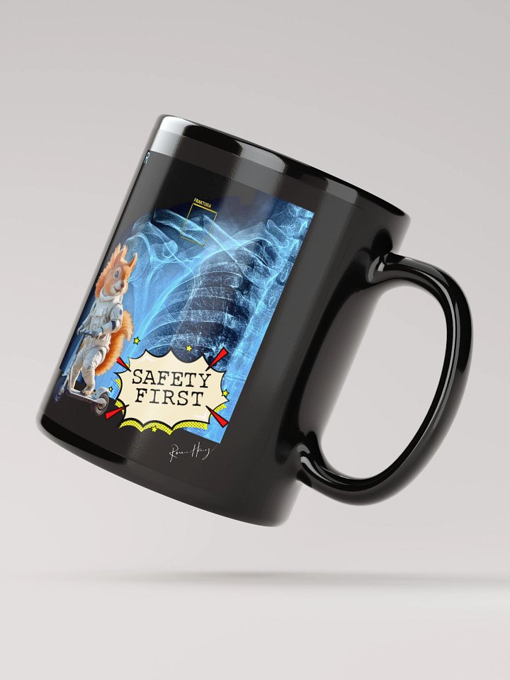 Safety First mug with real authentic X-ray product image (1)