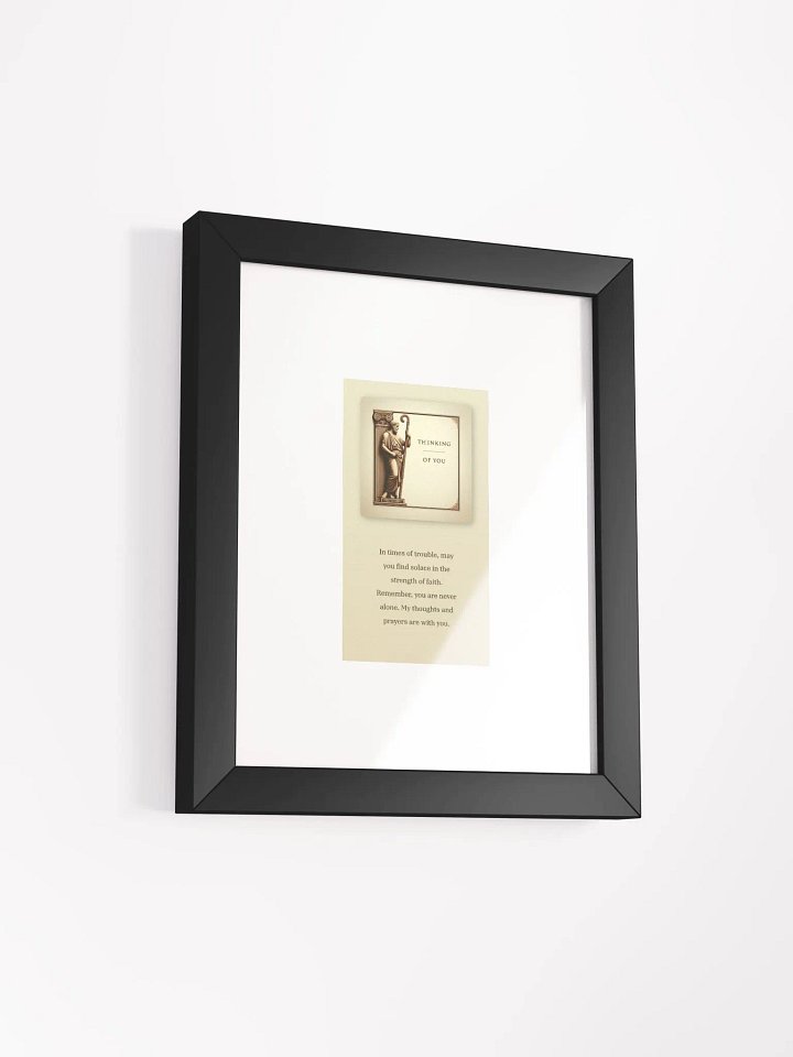 Solace in Faith Framed Poster product image (18)