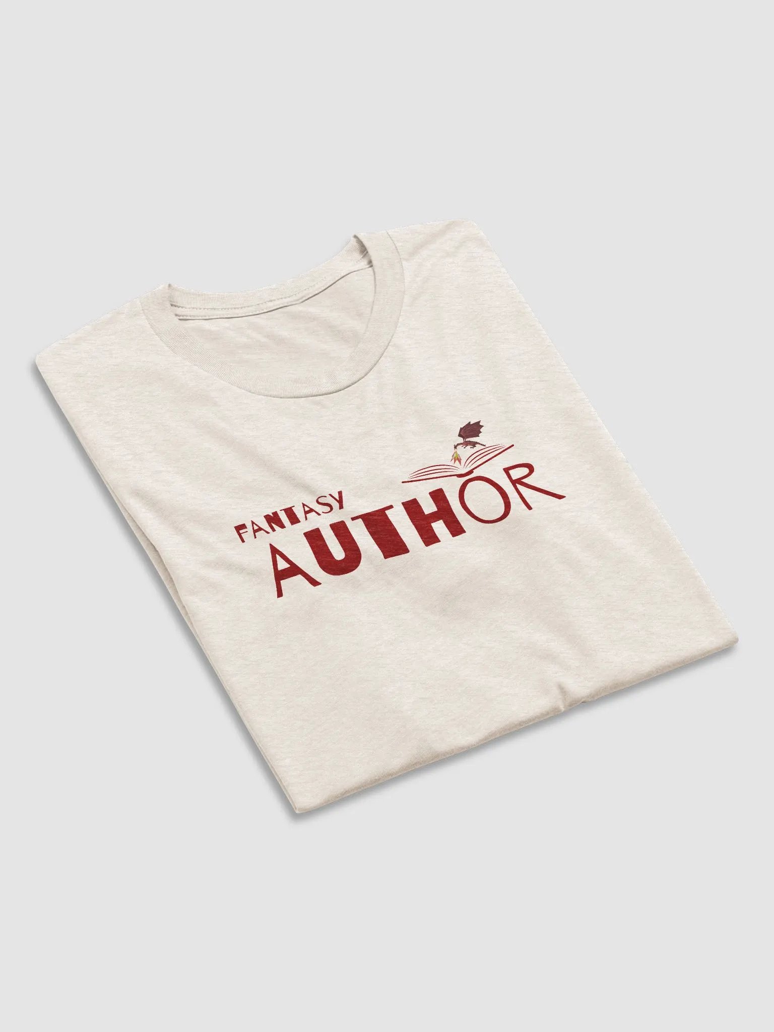 Fantasy Author Dragon Red Supersoft T-shirt product image (13)