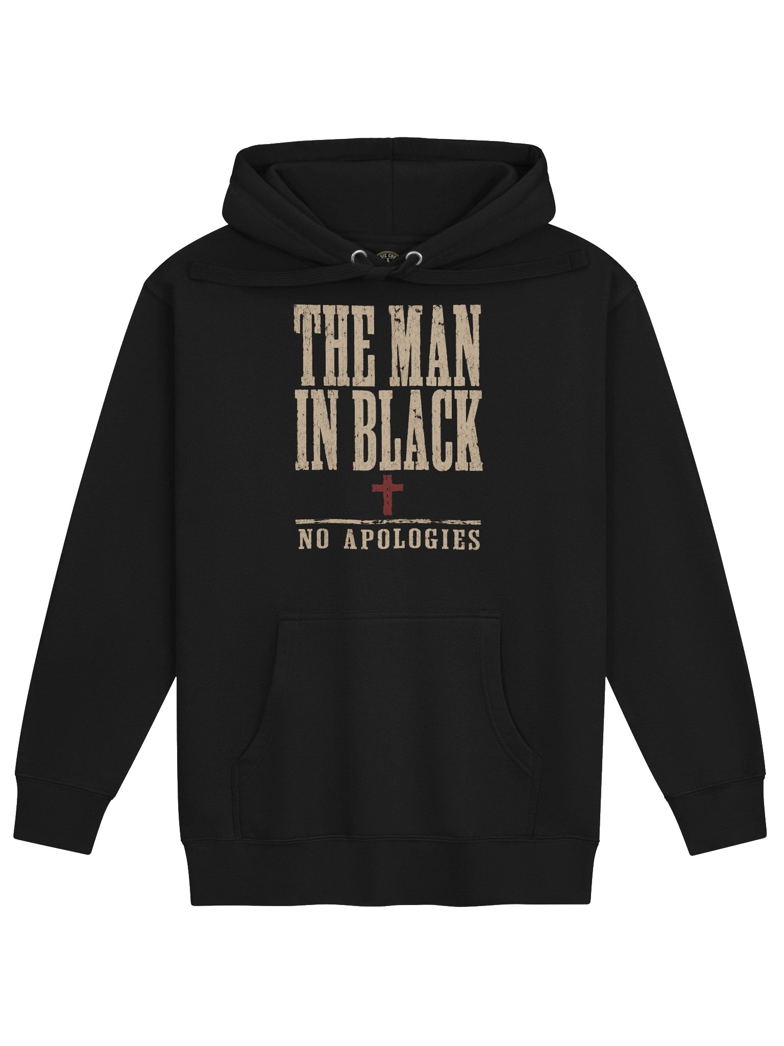 The Man in Black. No Apologies. — Heavyweight Hoodie | Drop 002 product image (1)