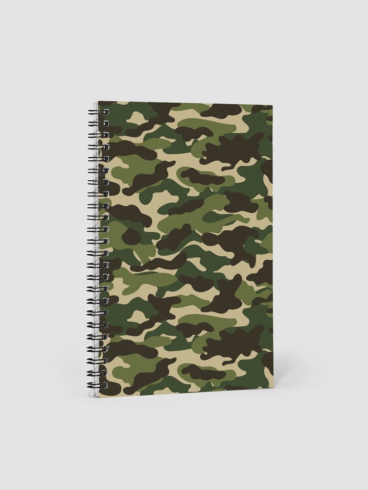 Versatile Camo Design Spiral Notebook for Notes product image (1)