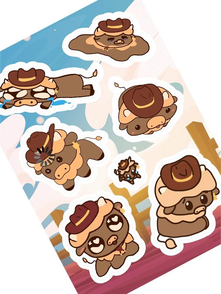 MooMooMeme Stickers product image (1)
