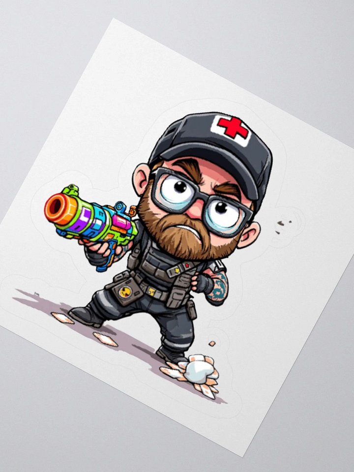 🔥 McDuty Sticker – Tactical Medic in Action! 🎯💥 product image (6)