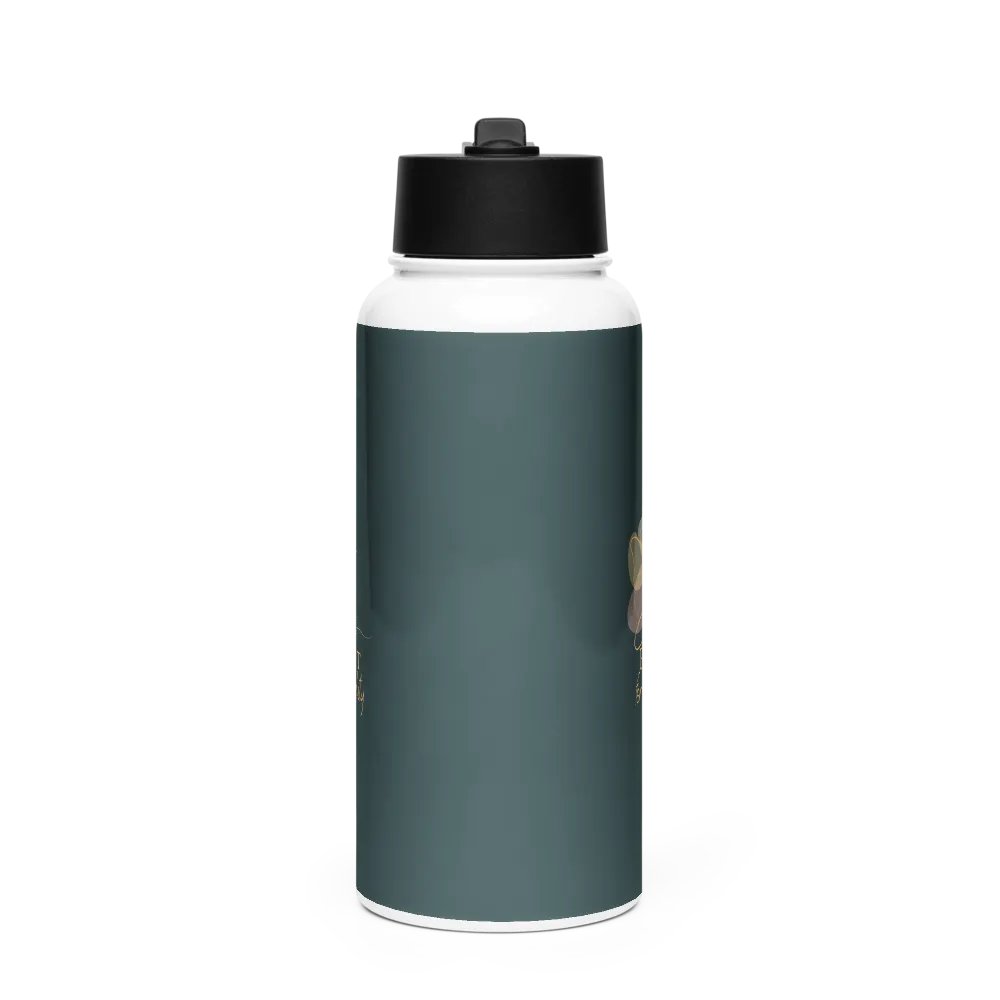Stainless Steel Water Bottle with a Straw Lid SWFB0139 product image (3)