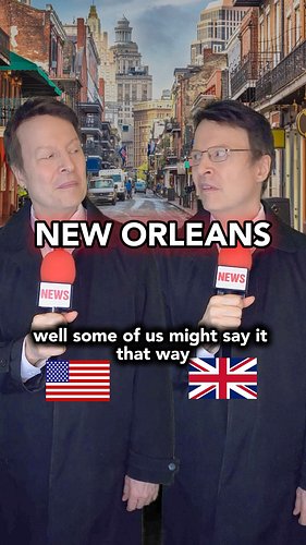 American vs British Pronunciation 🇺🇸🇬🇧 | Los Angeles, New Orleans & Park Avenue #AmericanEnglish #BritishEnglish #EnglishPron...