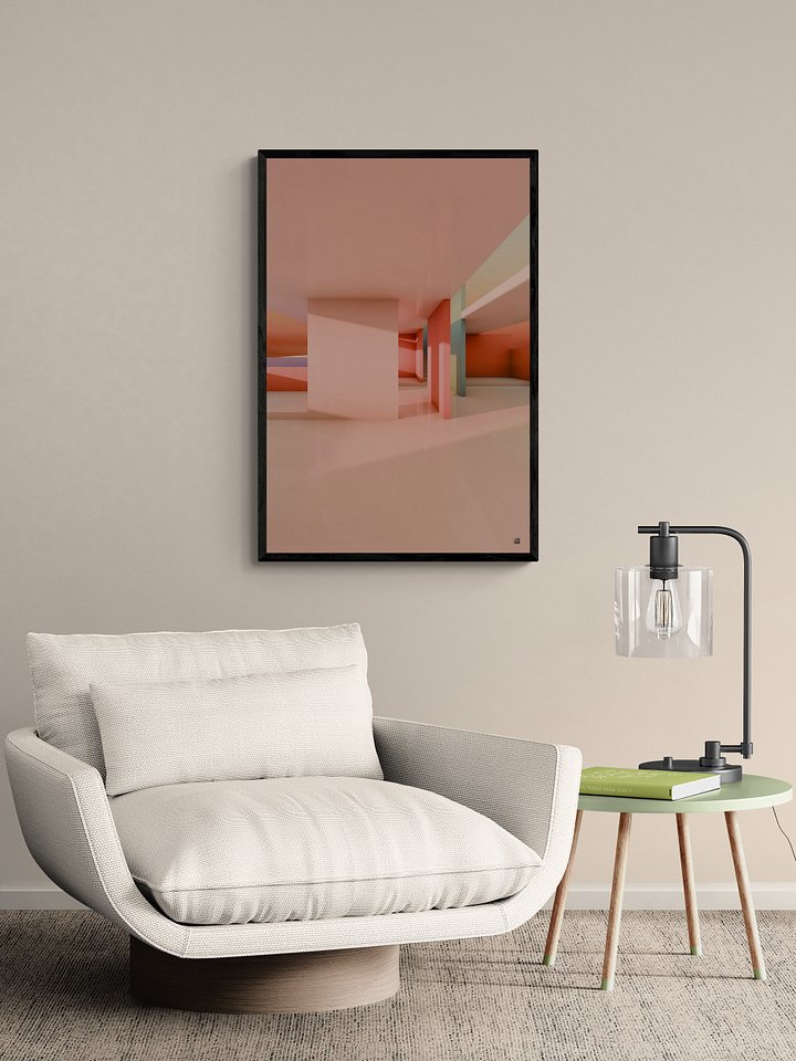 Architectural Landscape - Summer Pastel 04 24"x36" product image (1)