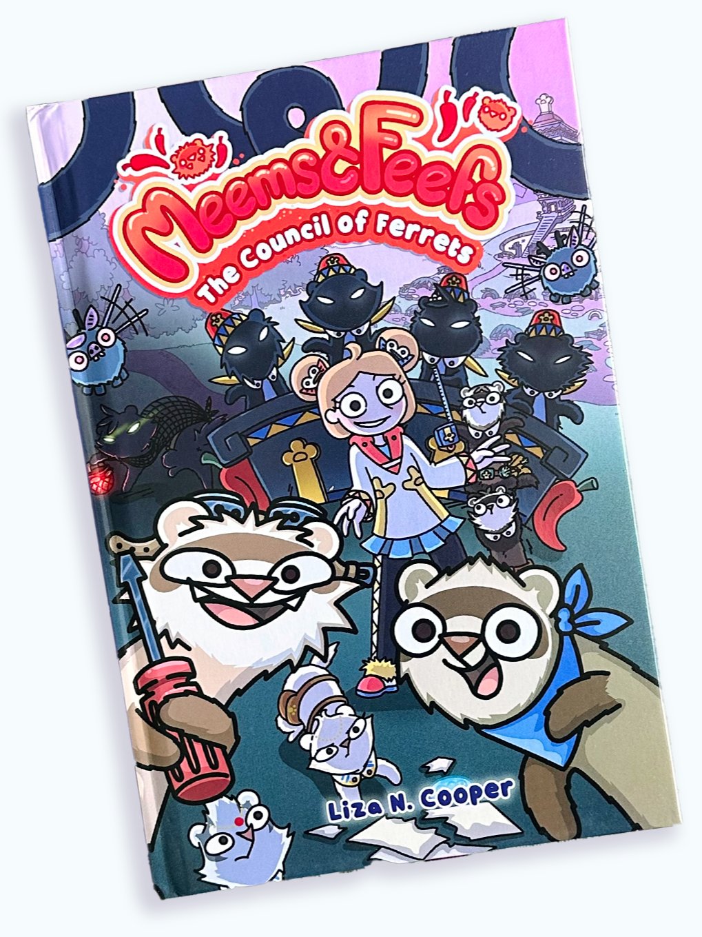 Meems and Feefs 2 : The Council of Ferrets - Hardcover Signed Book product image (1)