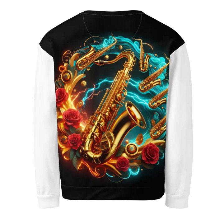Golden Saxophone Serenade - Unisex Sweatshirt #26 product image (2)