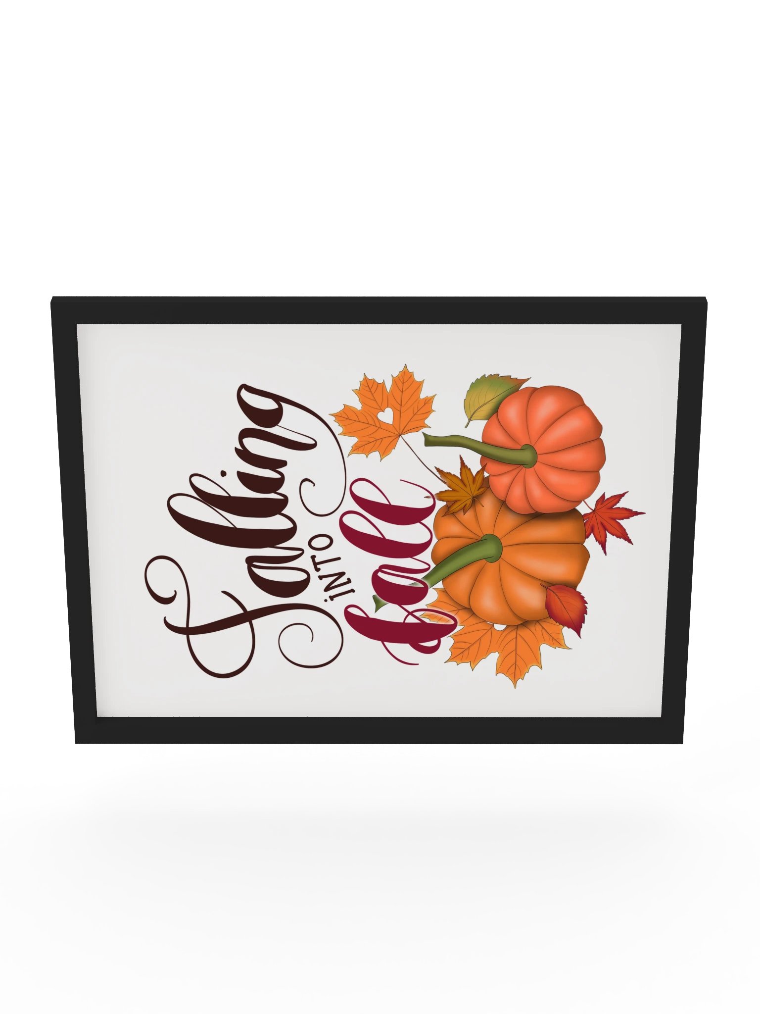 Peace Within Falling Into Fall Framed Poster product image (28)