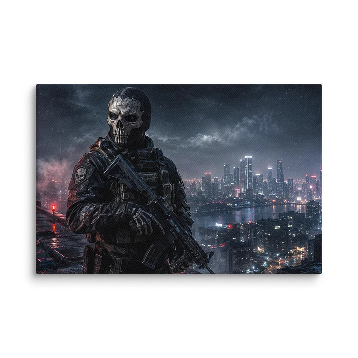 Night Watch — MSE Skull Soldier Wall Art product image (1)