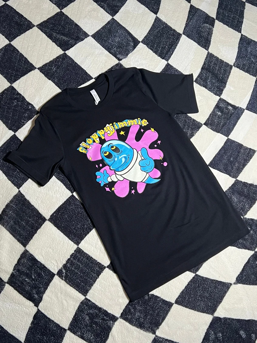 "Blue Guy in Space (Thumbs up!)" FIRST SHIRT EVER RELEASED !!! product image (1)