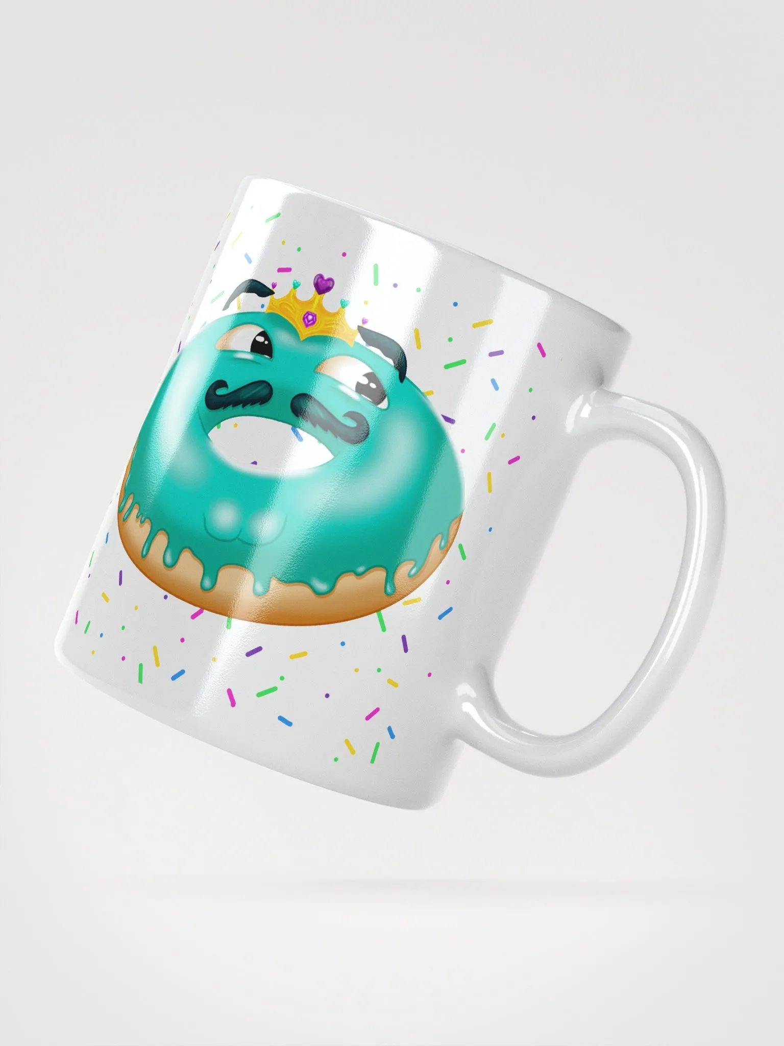 King of the Donuts White Mug product image (4)