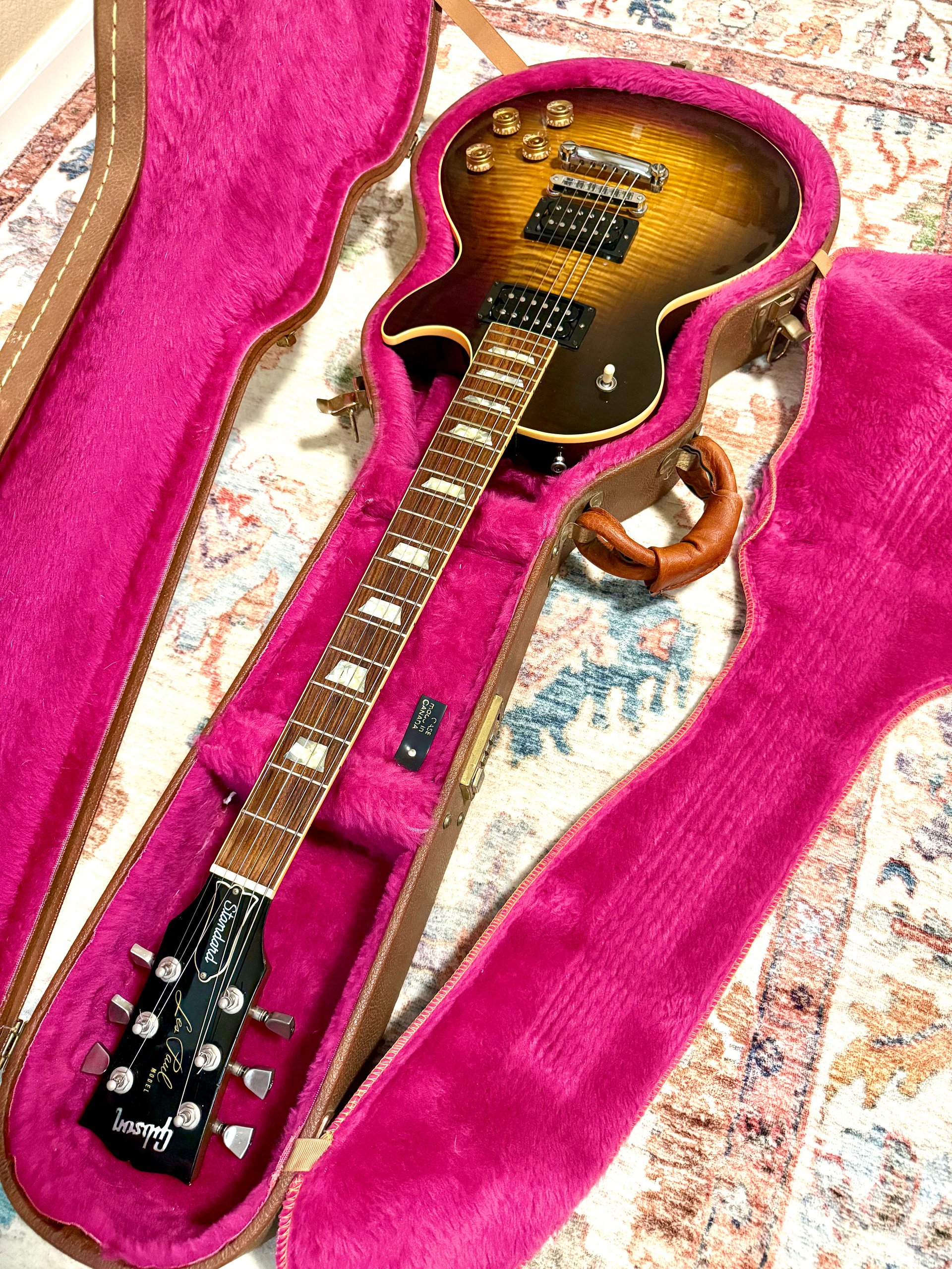 1989 Gibson Les Paul Standard "TOBACCO BURST" + SD '59 NJ/BJ' Pickups + OHSC product image (8)