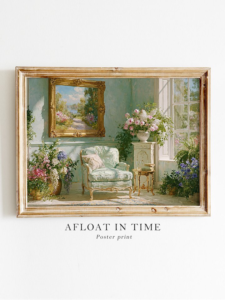 The Light Between Flowers - Matte Paper Poster product image (3)