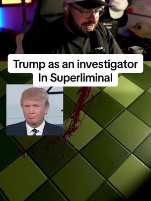 Trump as an investigator in Superliminal… #superliminal #trump #trumpimpression #politicalsatire #politicalcomedy 