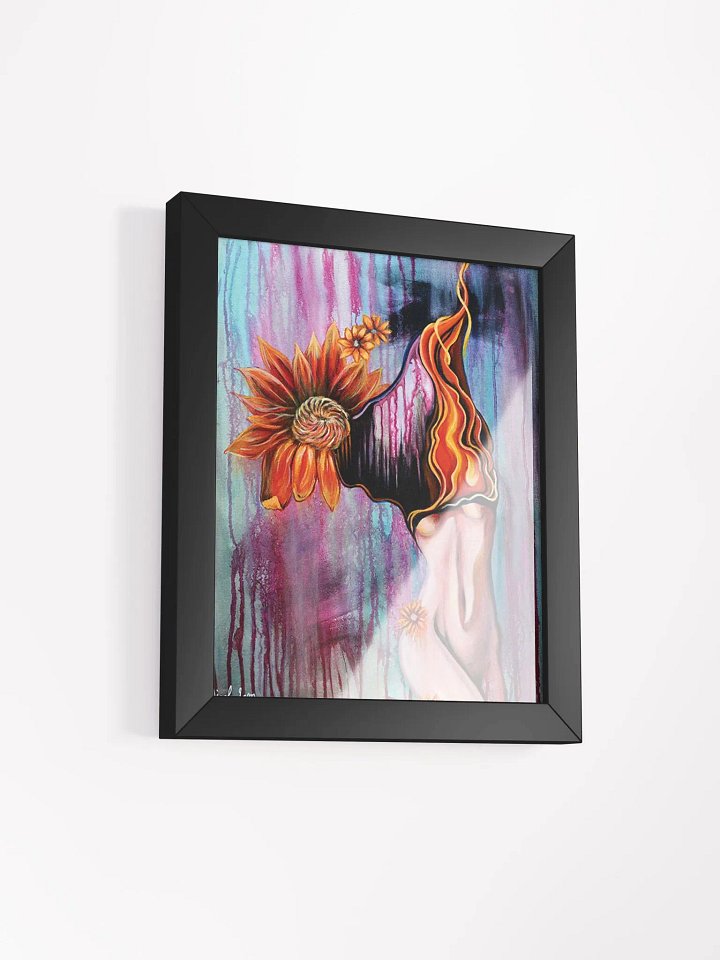 The Burning Match, The Flame Framed Print product image (2)