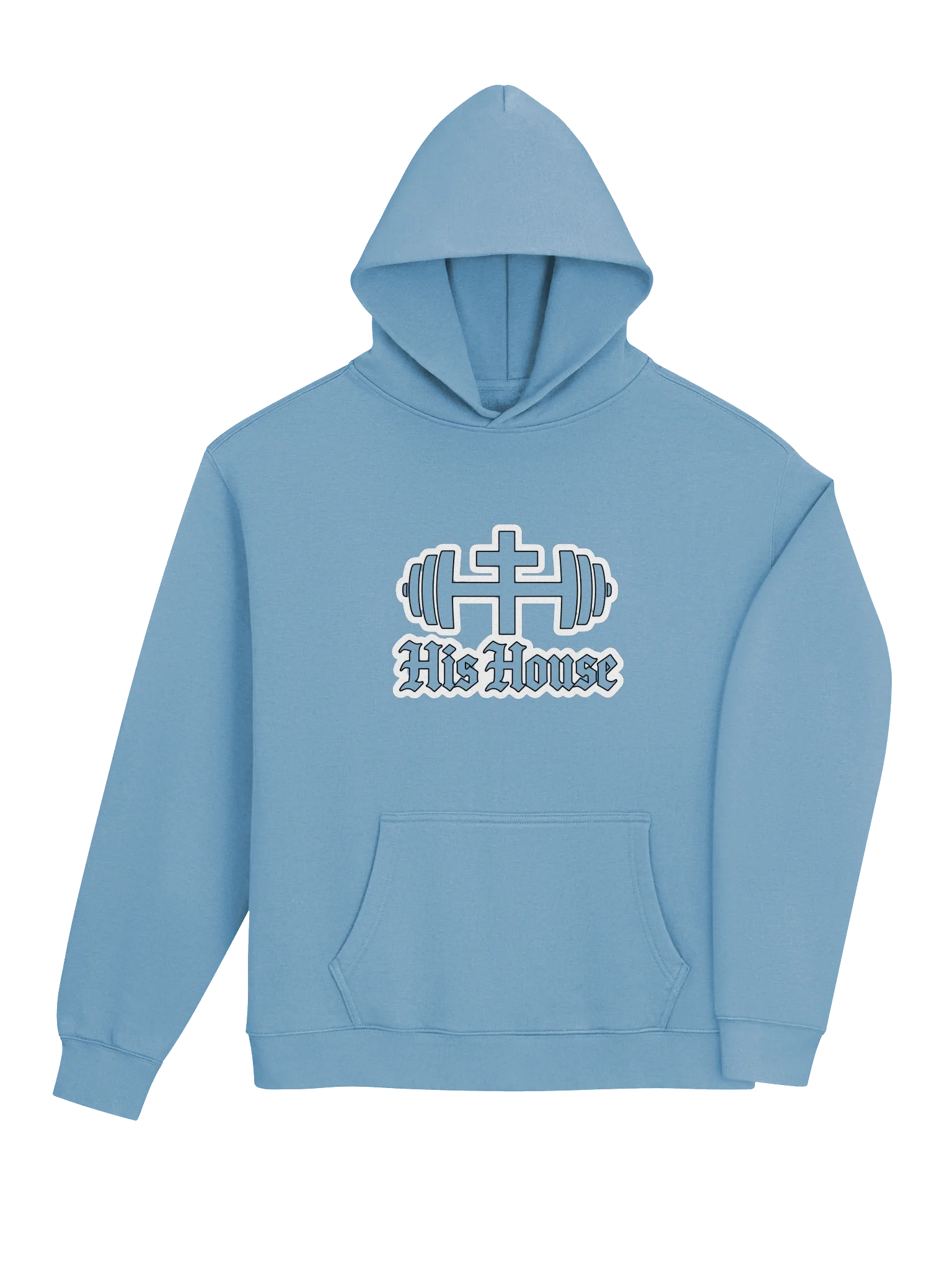 His House Heritage Outline Unisex Relaxed Hoodie by His House