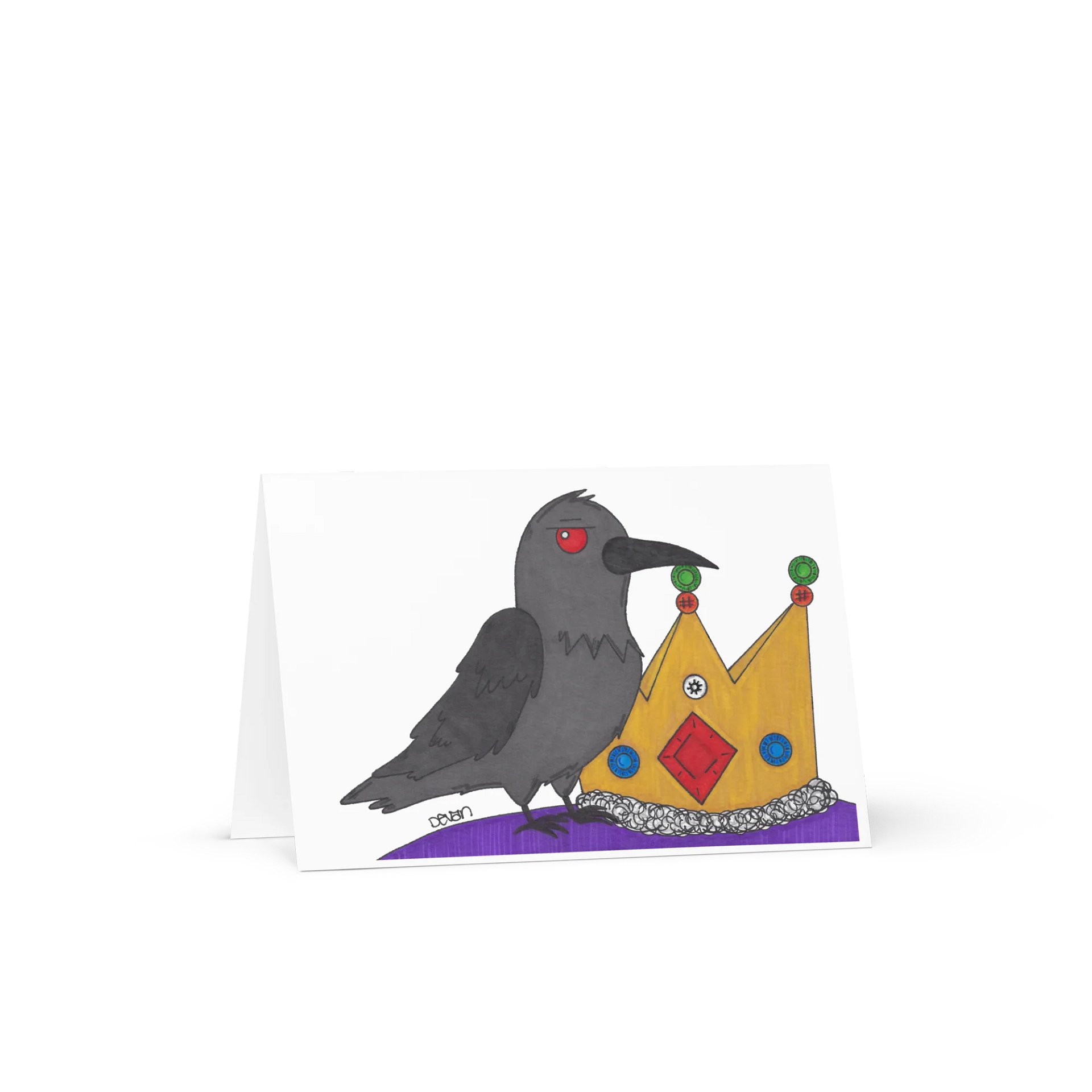 Motivational Animal Card: Crow product image (1)