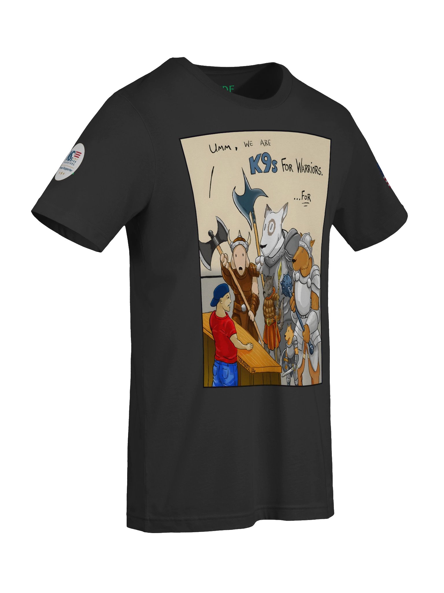 K9s for Warriors Support Shirt Front Image product image (81)
