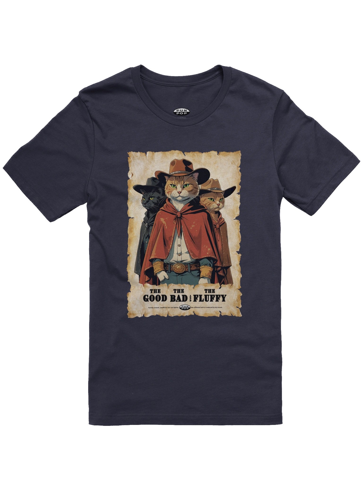 The Good The Bad and The Fluffy - Super Soft T-Shirt product image (2)