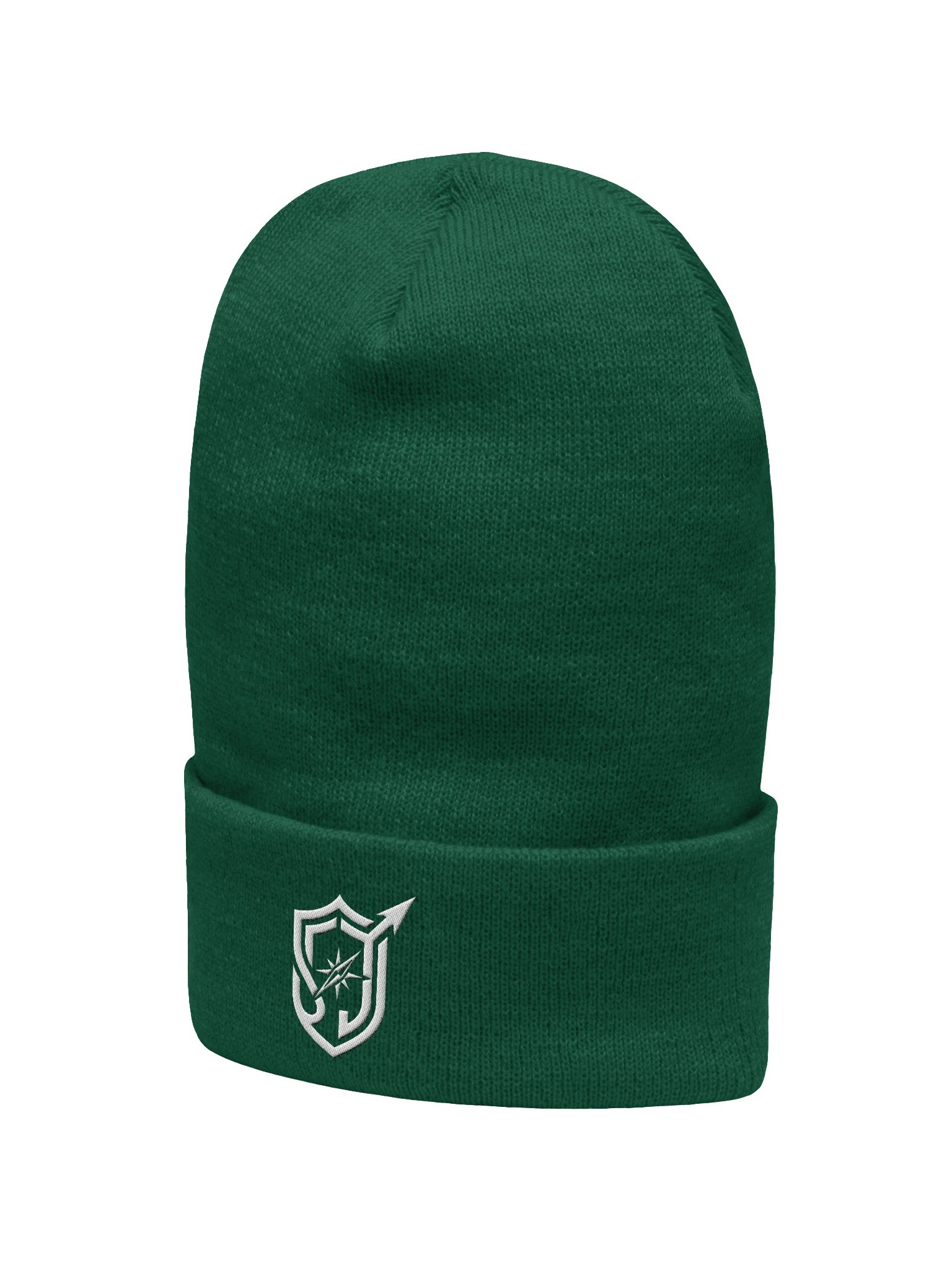 Crest Beanie — Ivory Mark product image (2)