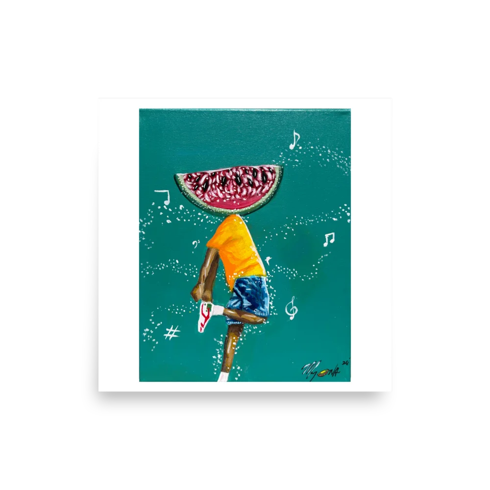 Watermelon Rhythm Print product image (3)