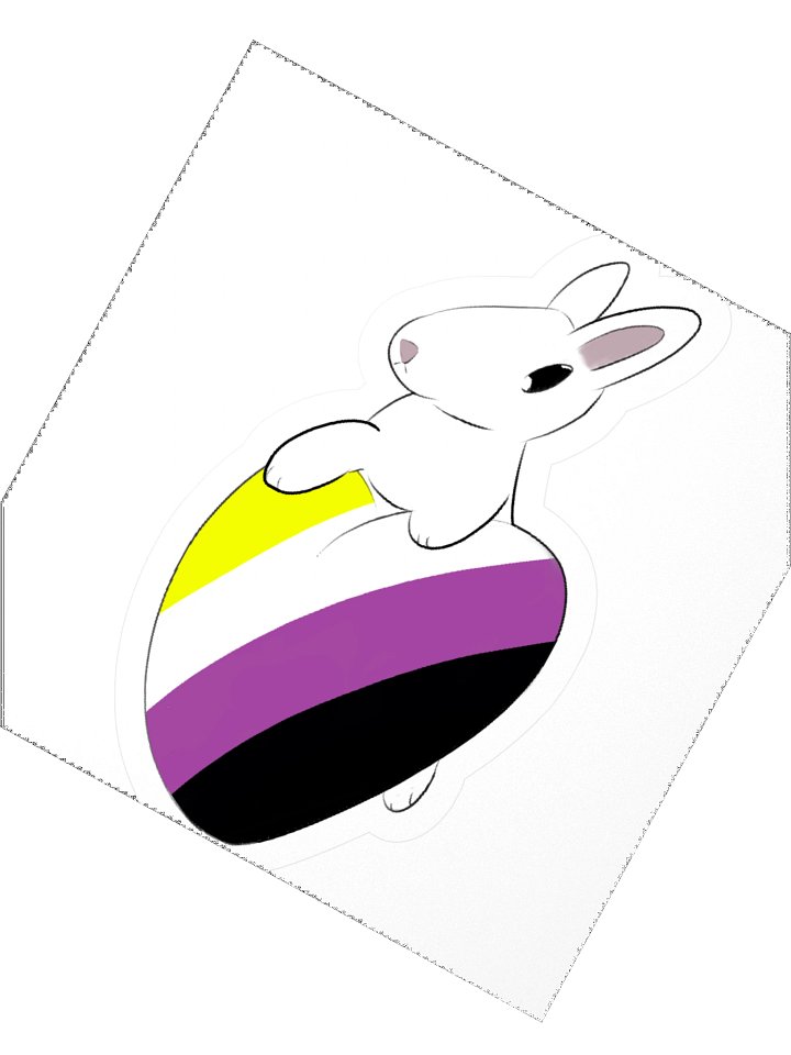Pride is for EVERYBUNNY (Enby) product image (4)