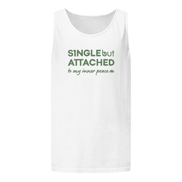 Single But Attached to My Inner Peace | Unisex Ultra Cotton Tank Top product image (1)