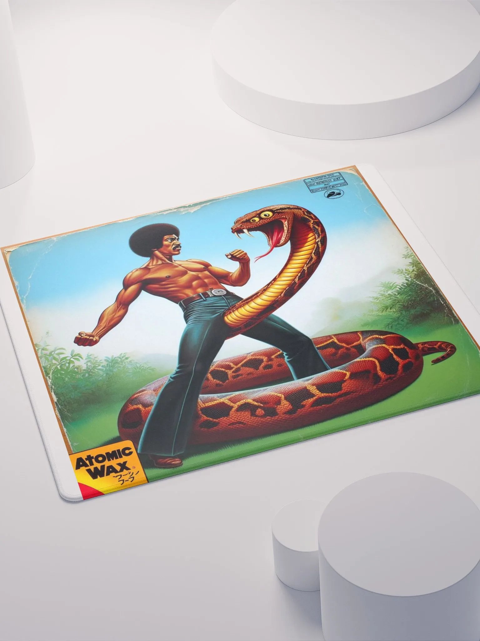 Kung Fu D*ck Gaming Mouse Pad product image (4)