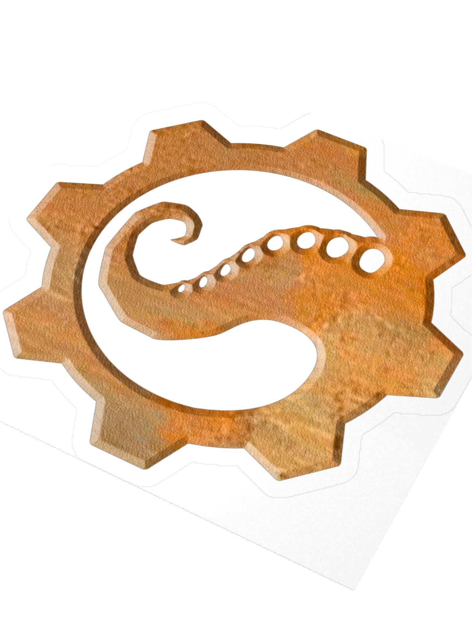 Rusty Sauerworks Logo Sticker product image (5)