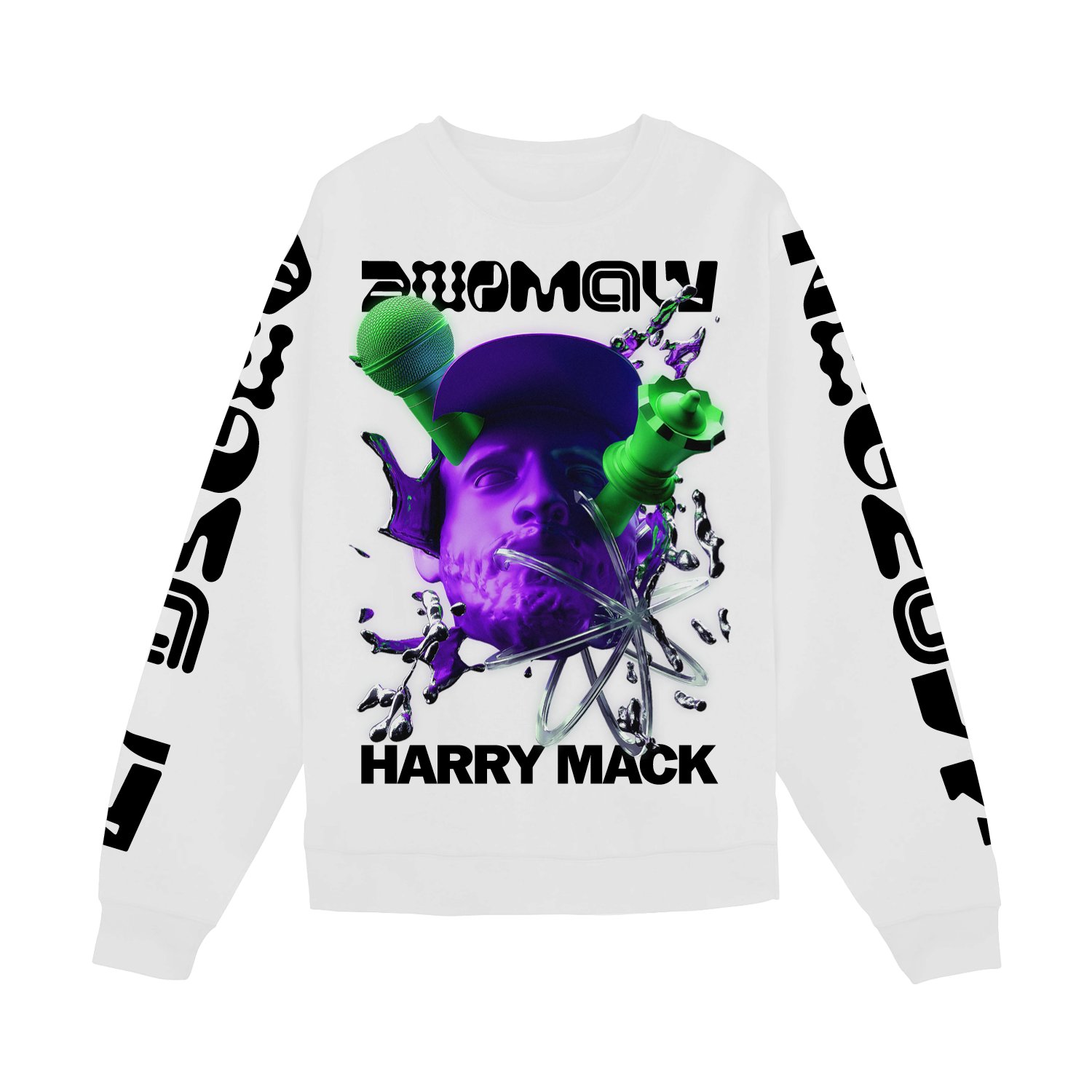 Anomaly Tour 2025 White Long Sleeve Tee product image (1)