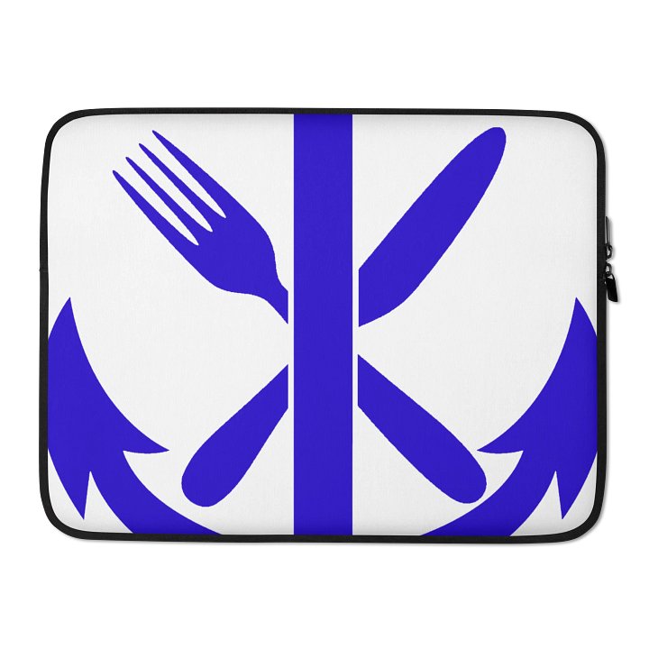 Anchored Appetite Laptop Sleeve product image (2)