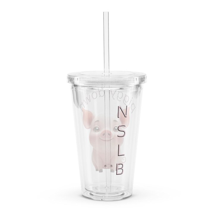 Piggy Down Double Wall Tumbler product image (2)