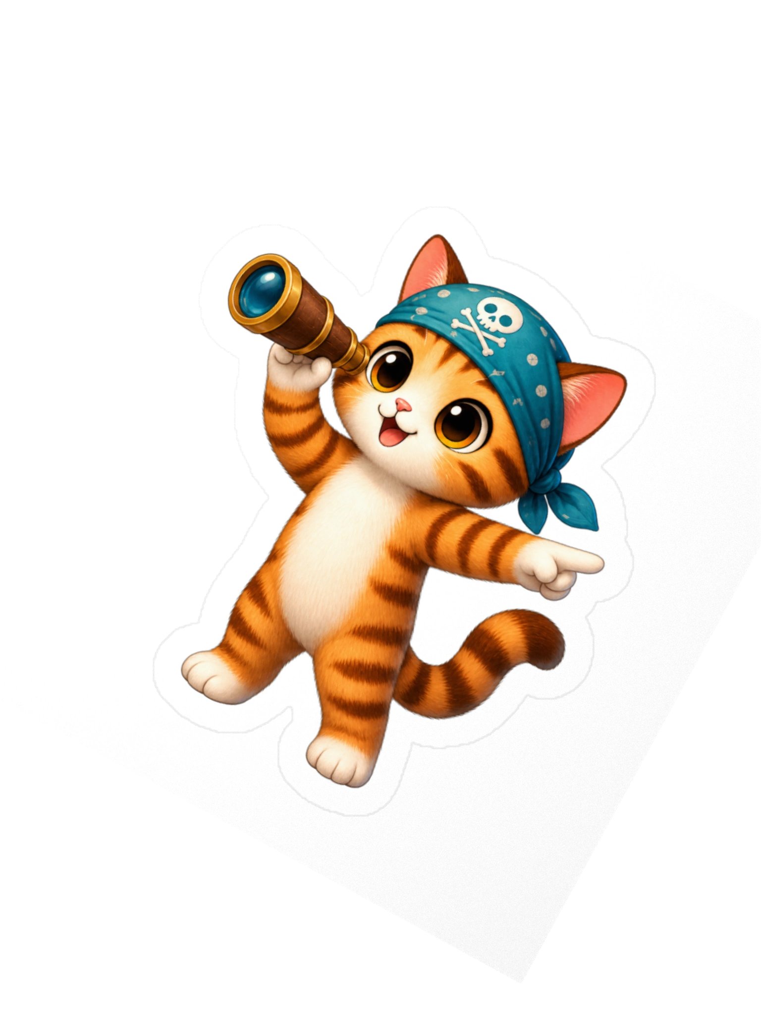 Mochi Pirate Lookout Sticker product image (4)