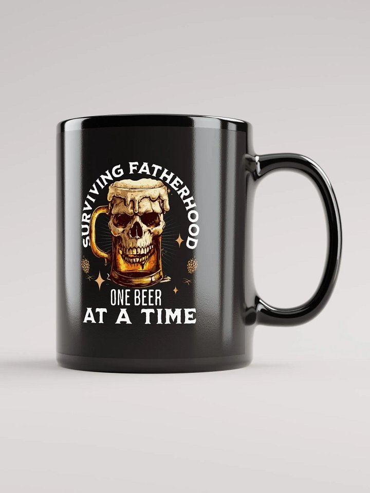 Fathers Day Surviving Fatherhood-One Beer At A Time-Coffee Mug product image (1)