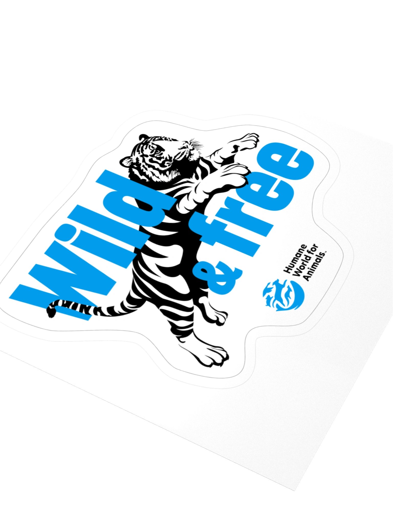 Wild & Free Tiger - Sticker product image (4)