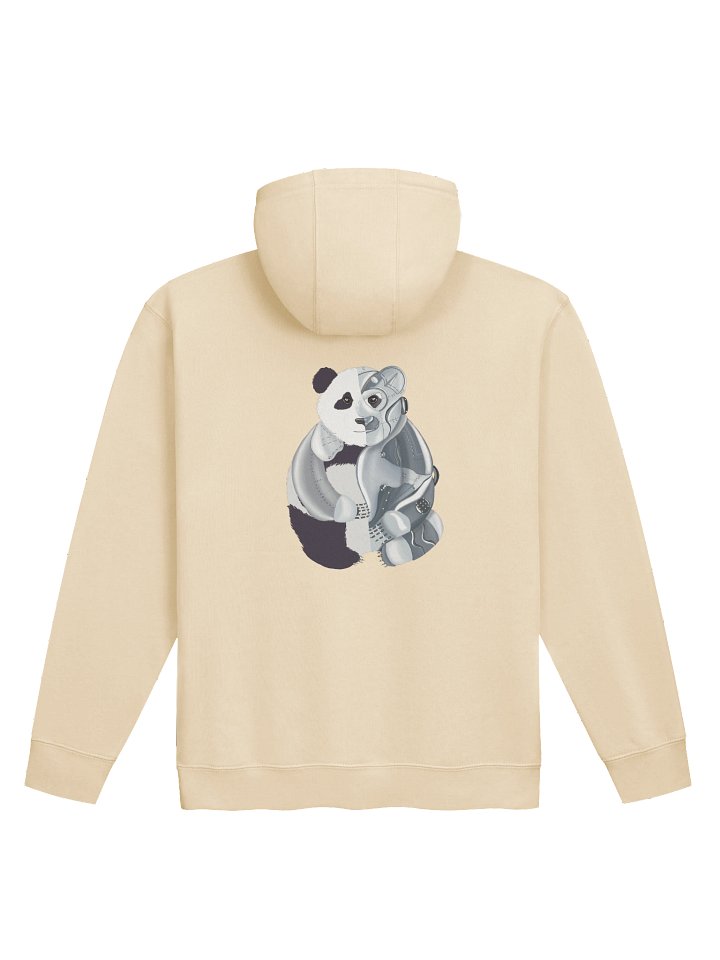 Illustrated By Jing Robotic Panda Basic Hoodie product image (2)