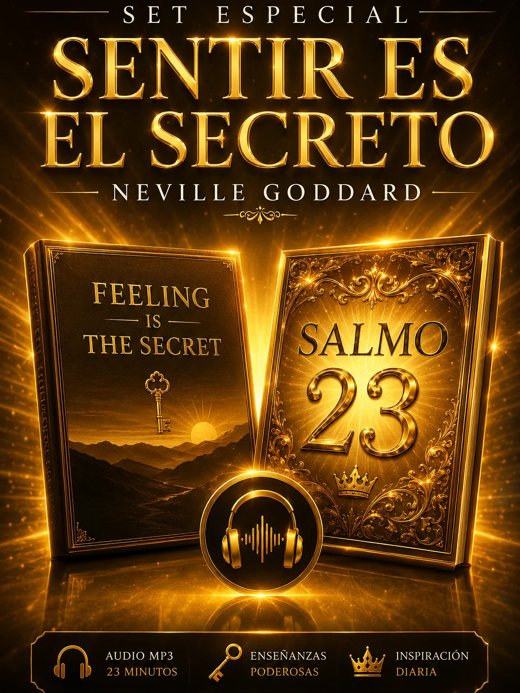 Set Especial “Sentir es el Secreto” — Neville Goddard product image (1)