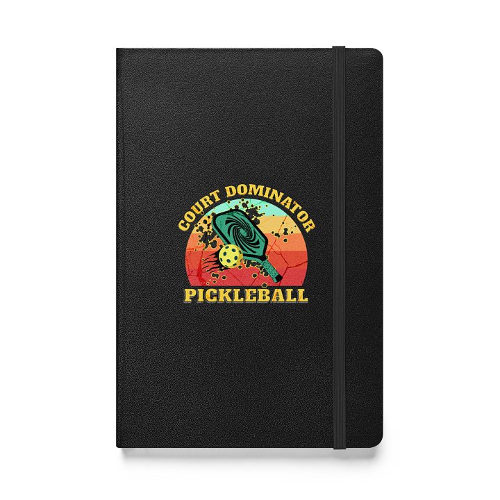 Court Dominator Pickleball Artistic Notebook product image (1)