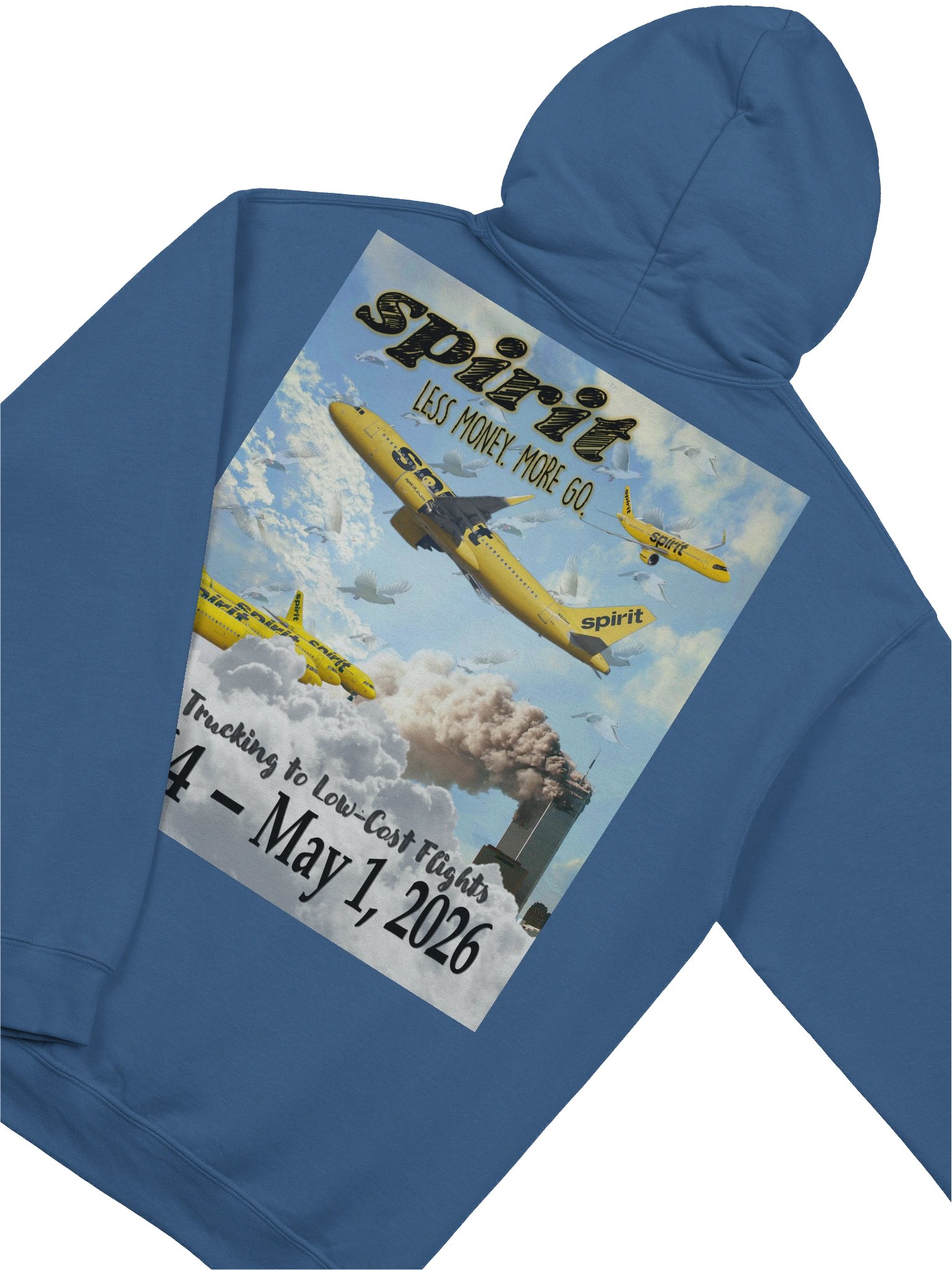 NEVER FORGET SPIRIT AIRLINES 🙏🏾🕊️✨ — SWEATSHIRT (DARK+ FULL) product image (20)