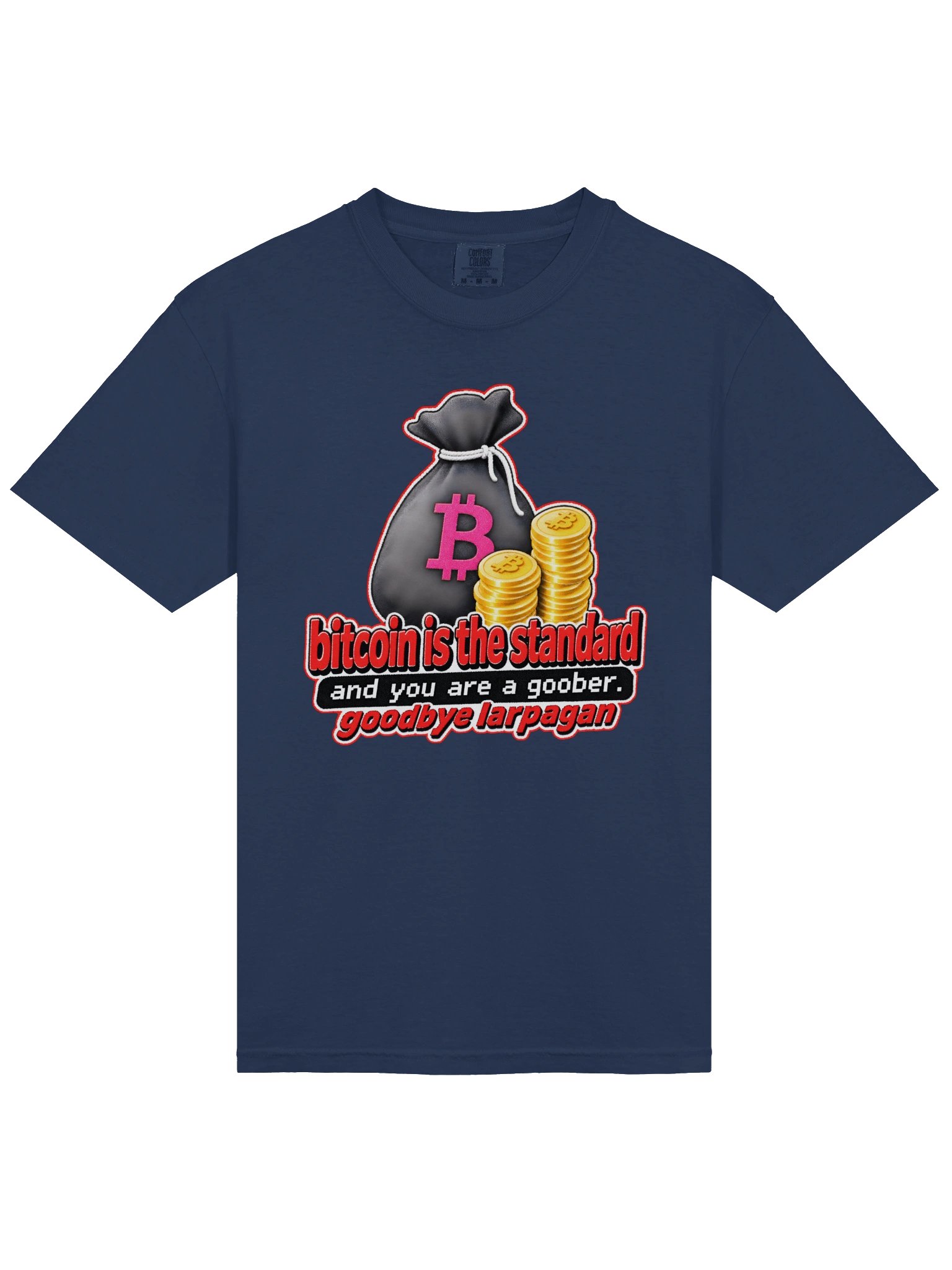 Bitcoin Is the Standard Heavyweight Tee v2 product image (5)